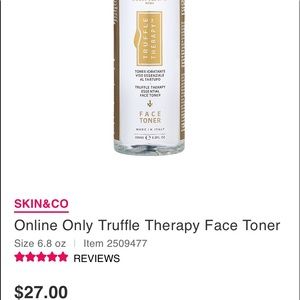 Skin & Co Truffle Therapy Face Toner NWT